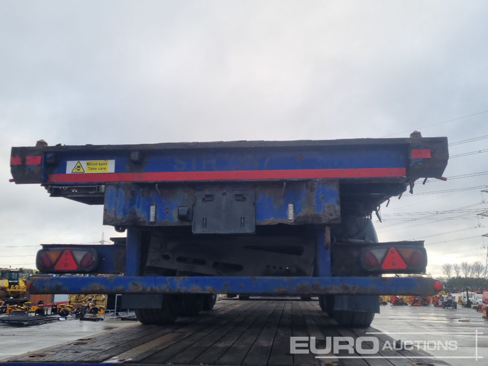 2013 SDC Tri Axle Flat Bed Trailer - Semi-remorque plateau: photos 4 2013 SDC Tri Axle Flat Bed Trailer - Semi-remorque plateau: photos 4