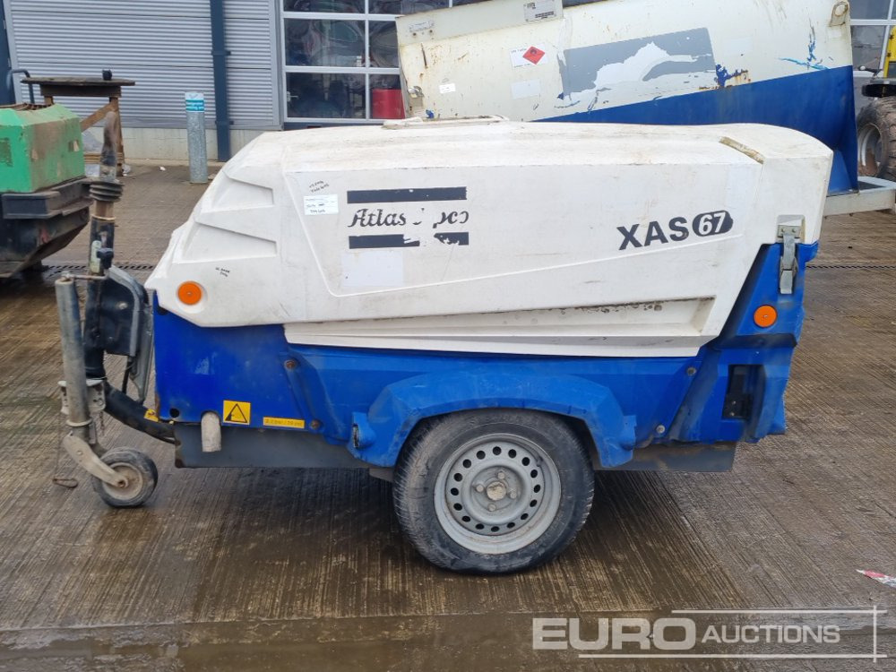 2014 Atlas Copco XAS67 - Compresseur d'air: photos 2 2014 Atlas Copco XAS67 - Compresseur d'air: photos 2
