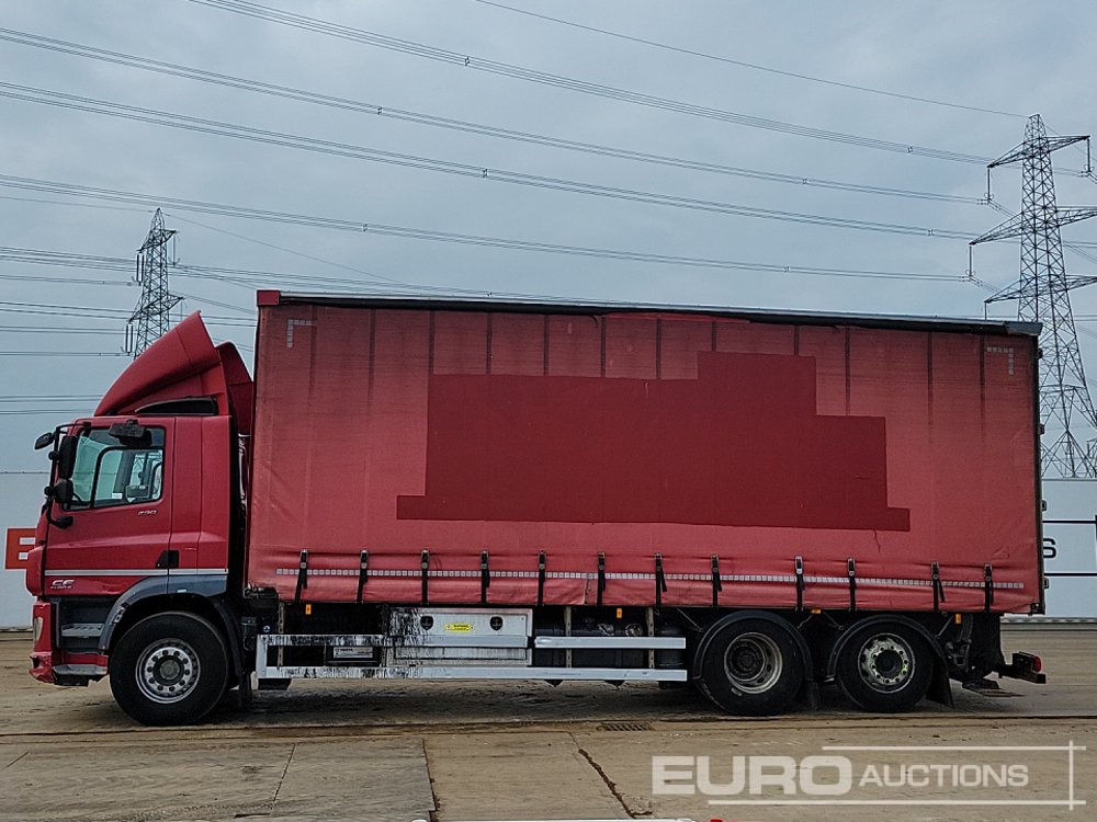 2014 DAF CF290 - Camion à rideaux coulissants: photos 2 2014 DAF CF290 - Camion à rideaux coulissants: photos 2