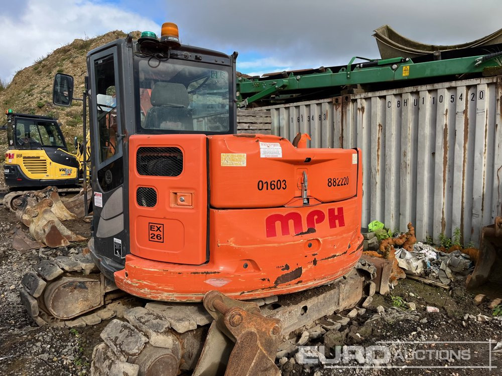2014 Hitachi ZX85USB-5A - Mini pelle: photos 3 2014 Hitachi ZX85USB-5A - Mini pelle: photos 3