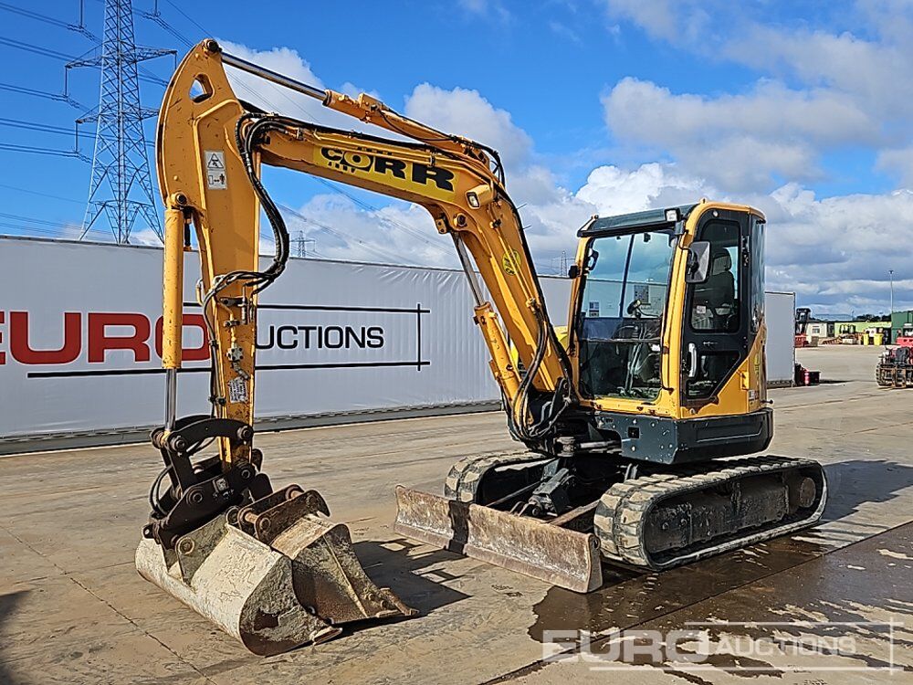 2014 Hyundai R60CR-9 - Mini pelle: photos 1 2014 Hyundai R60CR-9 - Mini pelle: photos 1
