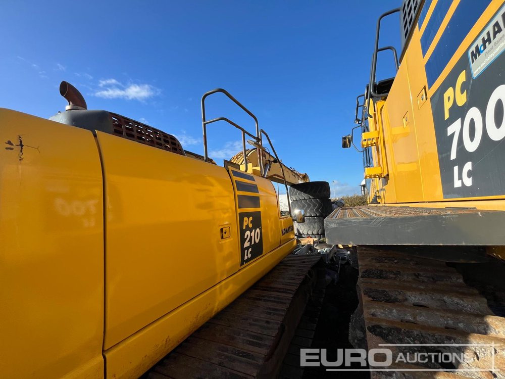 Pelle sur chenille 2014 Komatsu PC210LC-10: photos 6