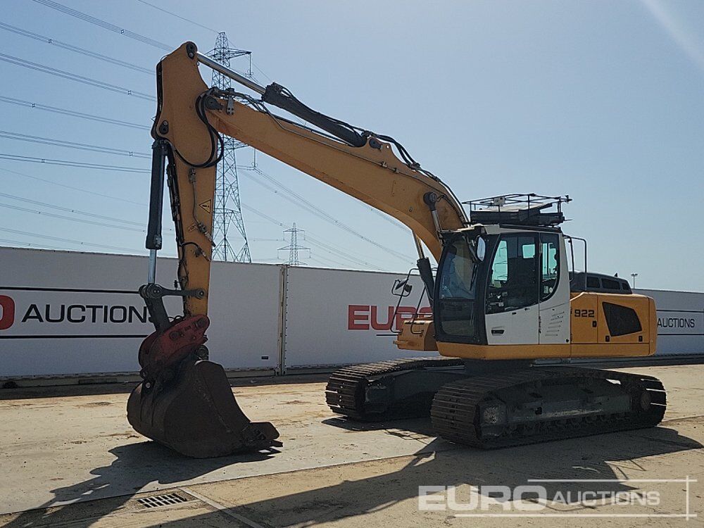 2014 Liebherr R922 LC LITRONIC - Pelle sur chenille: photos 1 2014 Liebherr R922 LC LITRONIC - Pelle sur chenille: photos 1
