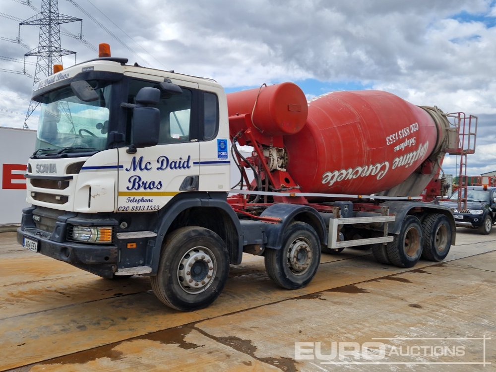2014 Scania P400 - Camion malaxeur: photos 1 2014 Scania P400 - Camion malaxeur: photos 1
