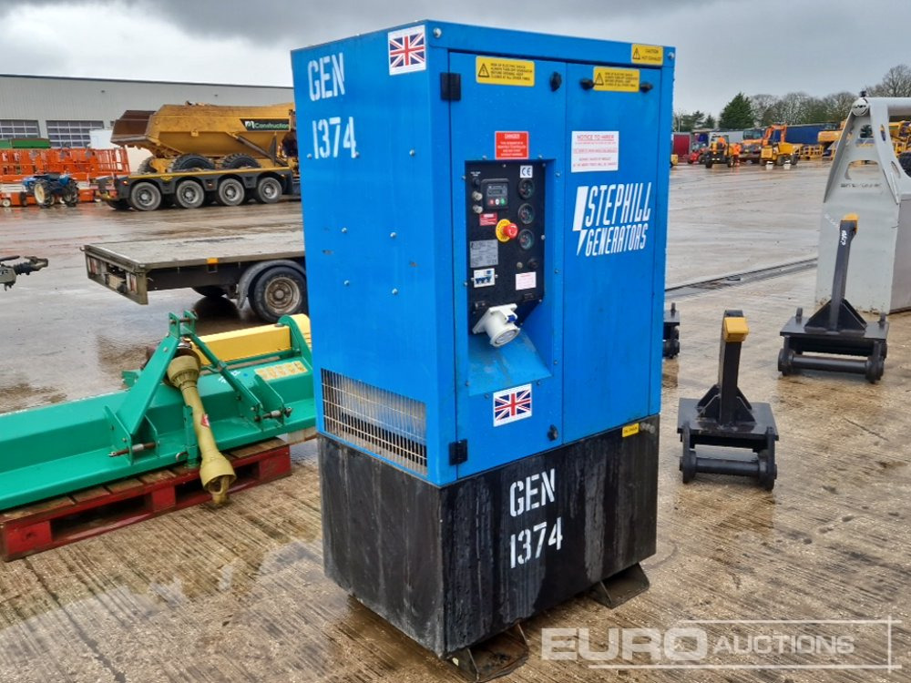 2014 Stephill SSDK10WT - Groupe électrogène: photos 1 2014 Stephill SSDK10WT - Groupe électrogène: photos 1