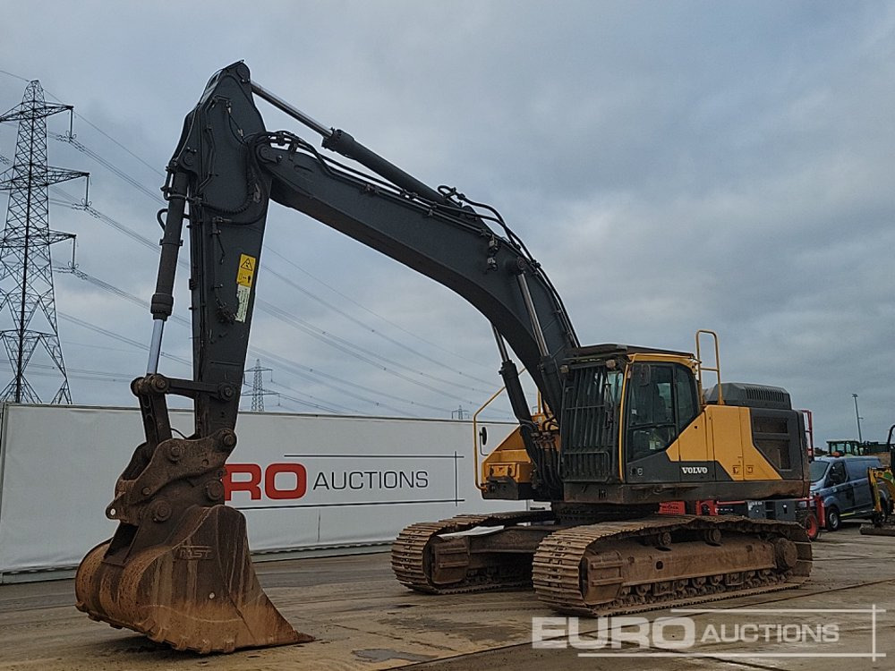 2014 Volvo EC380EL - Pelle sur chenille: photos 1 2014 Volvo EC380EL - Pelle sur chenille: photos 1