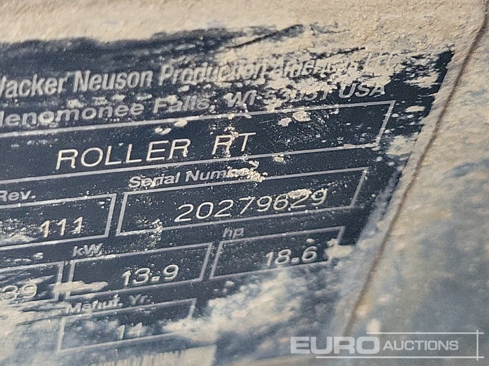 Travaux routiers 2014 Wacker Neuson RTSC2: photos 37