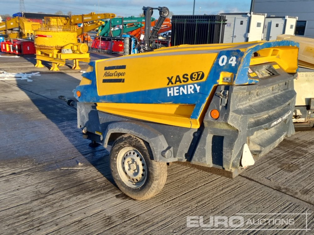 2015 Atlas Copco XAS97 - Compresseur d'air: photos 3 2015 Atlas Copco XAS97 - Compresseur d'air: photos 3