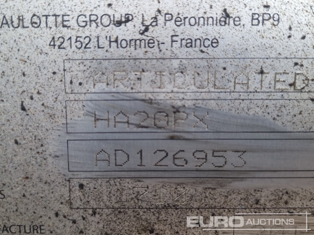 Nacelle 2015 Haulotte HA20PX: photos 43