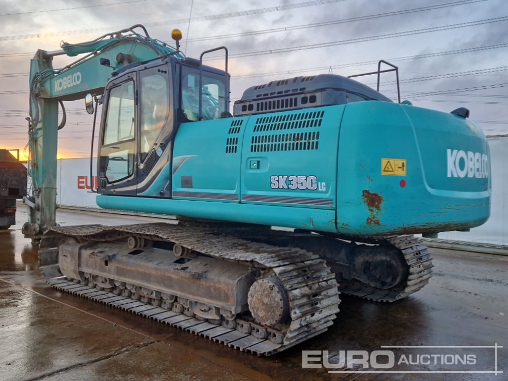 2015 Kobelco SK350LC-9 - Pelle sur chenille: photos 3 2015 Kobelco SK350LC-9 - Pelle sur chenille: photos 3