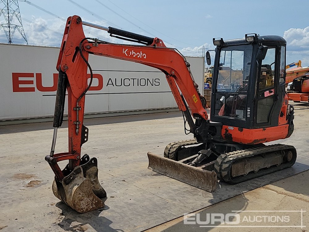 2015 Kubota KX101-3A3 - Mini pelle: photos 1 2015 Kubota KX101-3A3 - Mini pelle: photos 1