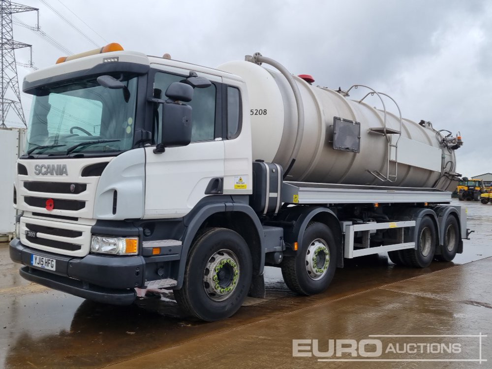 2015 Scania P360 - Camion citerne: photos 1 2015 Scania P360 - Camion citerne: photos 1