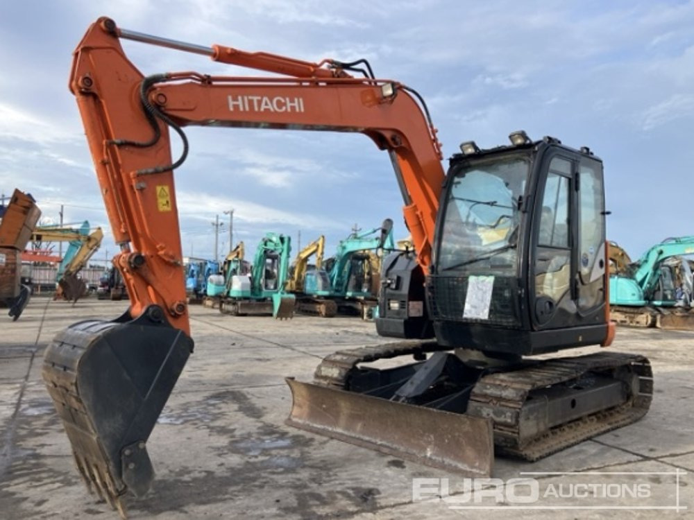 2016 Hitachi ZX75US-5 - Mini pelle: photos 1 2016 Hitachi ZX75US-5 - Mini pelle: photos 1