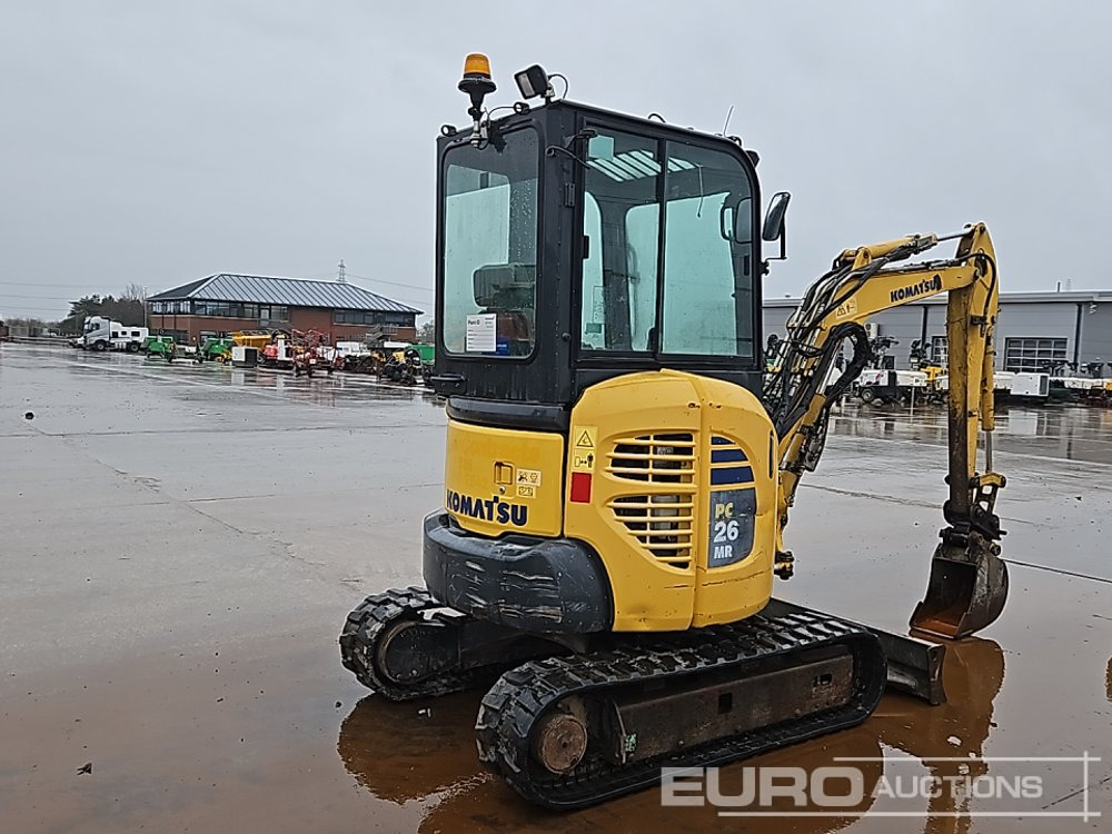 2016 Komatsu PC26MR-3 - Mini pelle: photos 5 2016 Komatsu PC26MR-3 - Mini pelle: photos 5