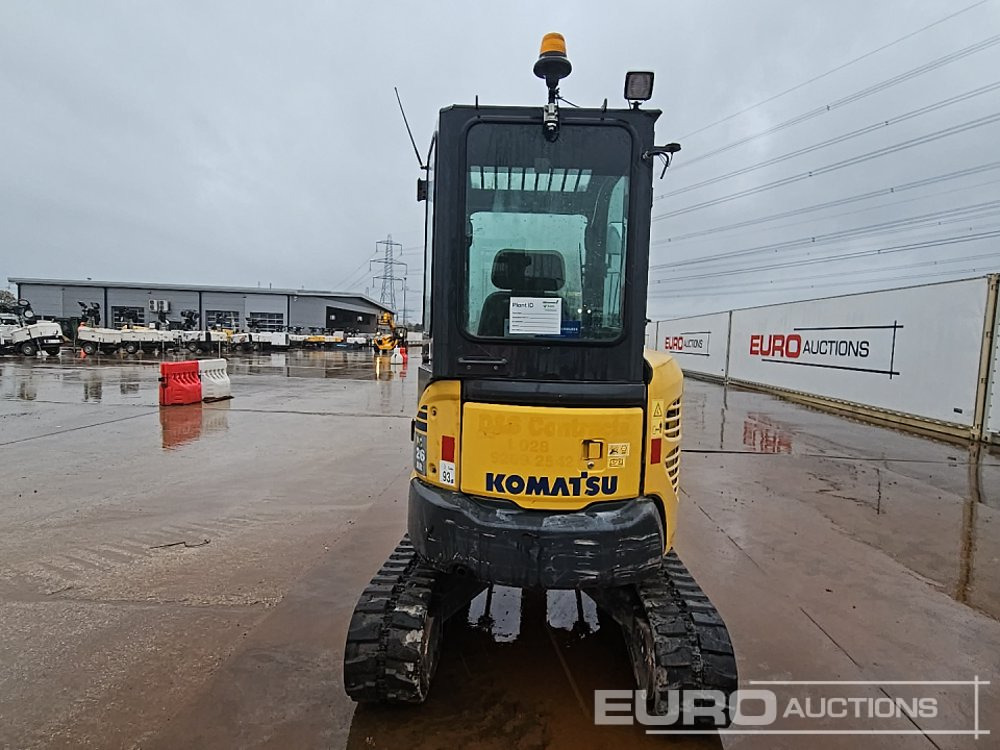 2016 Komatsu PC26MR-3 - Mini pelle: photos 4 2016 Komatsu PC26MR-3 - Mini pelle: photos 4