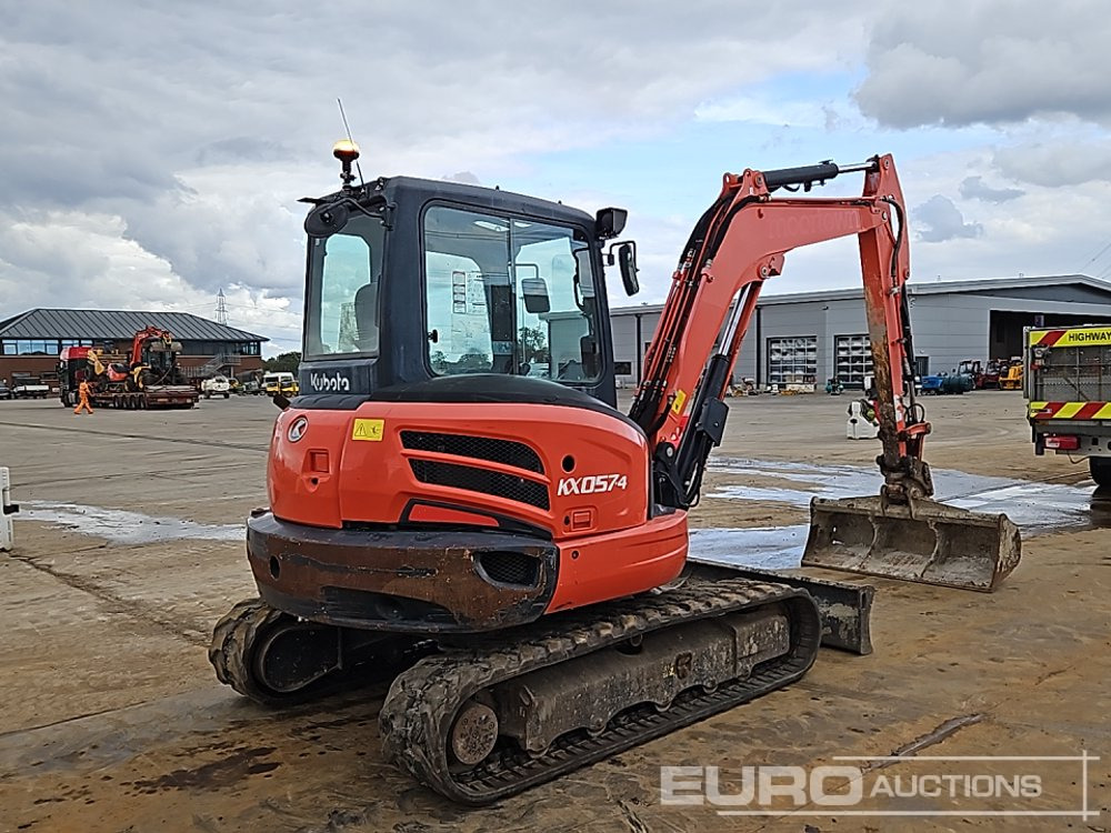 2016 Kubota KX057-4 - Mini pelle: photos 5 2016 Kubota KX057-4 - Mini pelle: photos 5