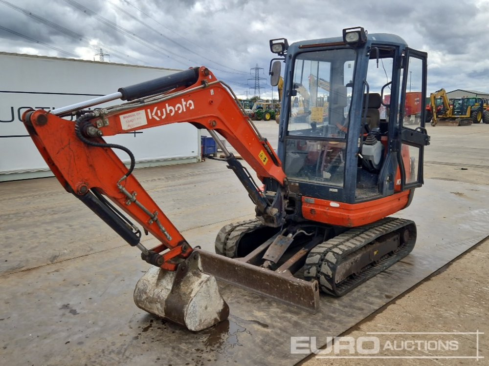 2016 Kubota KX61-3 - Mini pelle: photos 1 2016 Kubota KX61-3 - Mini pelle: photos 1