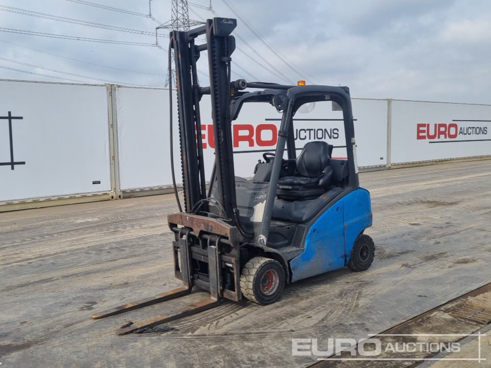 2016 Linde H20T-01 - Chariot élévateur: photos 1 2016 Linde H20T-01 - Chariot élévateur: photos 1