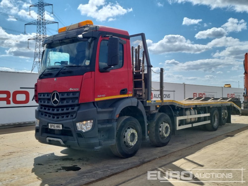 2016 Mercedes 3240 - Camion plateau: photos 1 2016 Mercedes 3240 - Camion plateau: photos 1