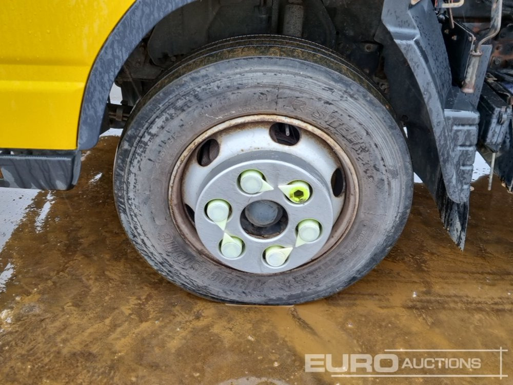 Camion plateau pour transport de équipements lourds 2016 Mitsubishi Fuso 7C18: photos 9