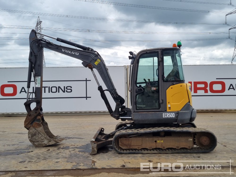 2016 Volvo ECR50D - Mini pelle: photos 2 2016 Volvo ECR50D - Mini pelle: photos 2