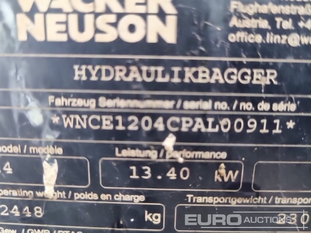 Mini pelle 2016 Wacker Neuson ET24: photos 36