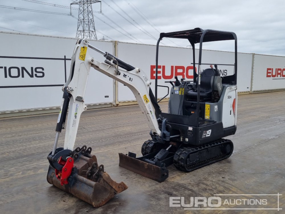 2017 Bobcat E19 - Mini pelle: photos 1 2017 Bobcat E19 - Mini pelle: photos 1