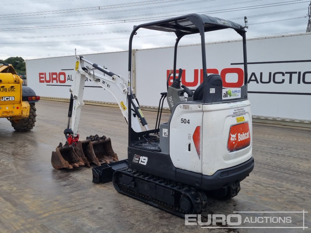 2017 Bobcat E19 - Mini pelle: photos 3 2017 Bobcat E19 - Mini pelle: photos 3