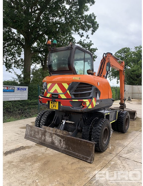 2017 Doosan DX57W-5 - Pelle sur pneus: photos 3 2017 Doosan DX57W-5 - Pelle sur pneus: photos 3