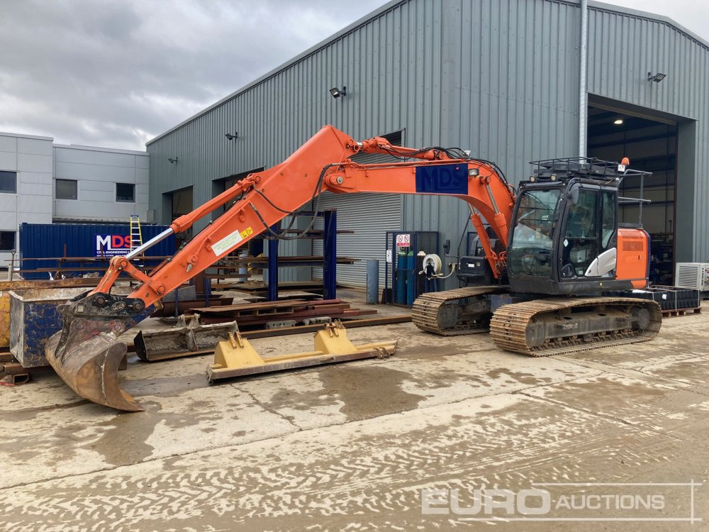 2017 Hitachi ZX130LCN-6 - Pelle sur chenille: photos 1 2017 Hitachi ZX130LCN-6 - Pelle sur chenille: photos 1