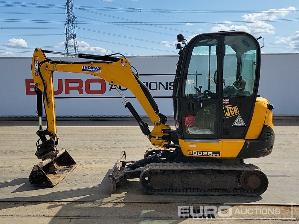 2017 JCB 8026CTS - Mini pelle: photos 2 2017 JCB 8026CTS - Mini pelle: photos 2