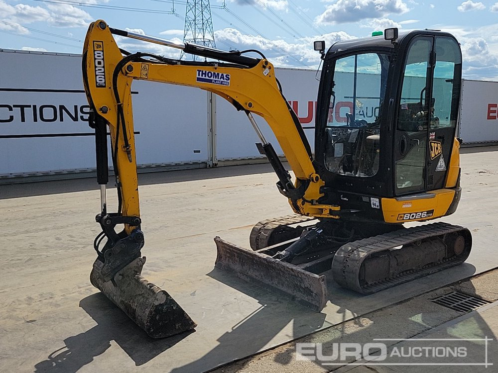 2017 JCB 8026CTS - Mini pelle: photos 1 2017 JCB 8026CTS - Mini pelle: photos 1