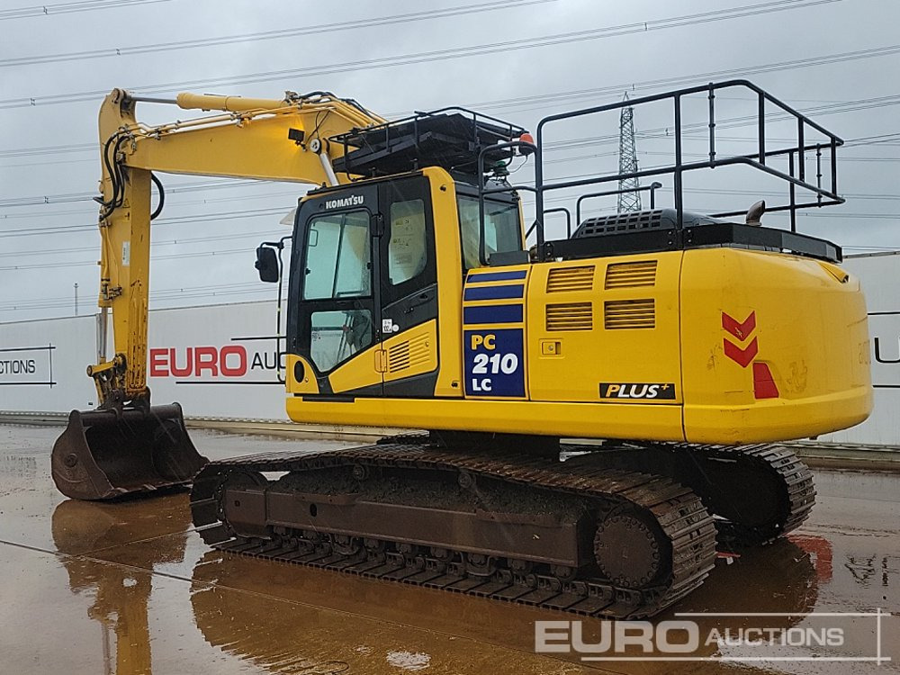 2017 Komatsu PC210LC-10 - Pelle sur chenille: photos 3 2017 Komatsu PC210LC-10 - Pelle sur chenille: photos 3