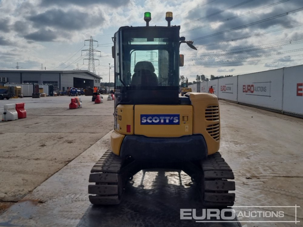 2017 Komatsu PC55MR-3 - Mini pelle: photos 4 2017 Komatsu PC55MR-3 - Mini pelle: photos 4