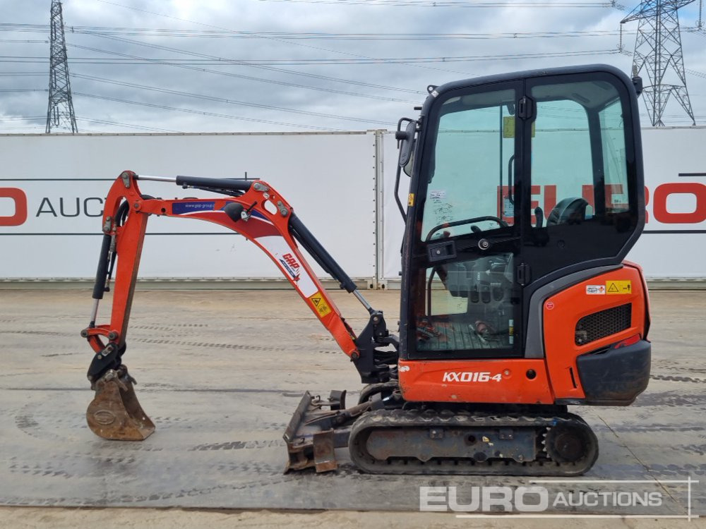 2017 Kubota KX016-4 - Mini pelle: photos 2 2017 Kubota KX016-4 - Mini pelle: photos 2