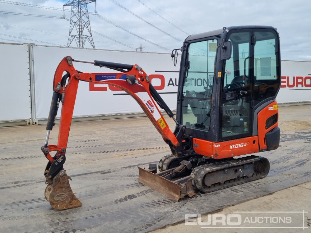 2017 Kubota KX016-4 - Mini pelle: photos 1 2017 Kubota KX016-4 - Mini pelle: photos 1