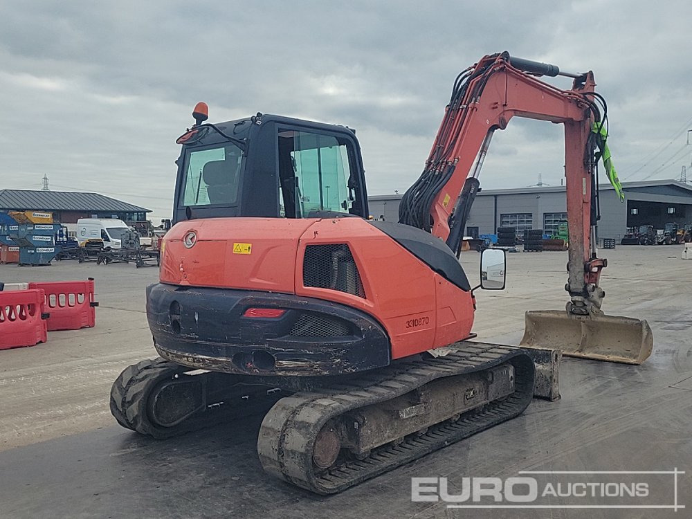 2017 Kubota KX080-4A - Mini pelle: photos 5 2017 Kubota KX080-4A - Mini pelle: photos 5