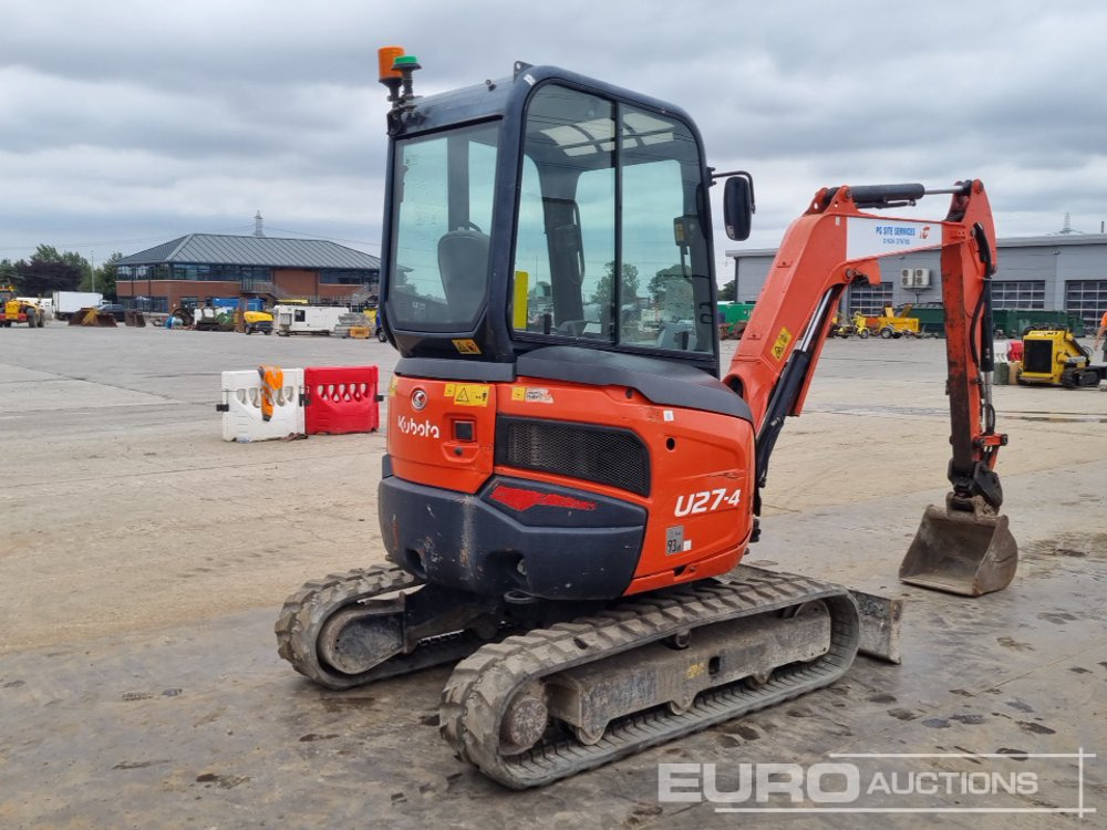 2017 Kubota U27-4 - Mini pelle: photos 5 2017 Kubota U27-4 - Mini pelle: photos 5
