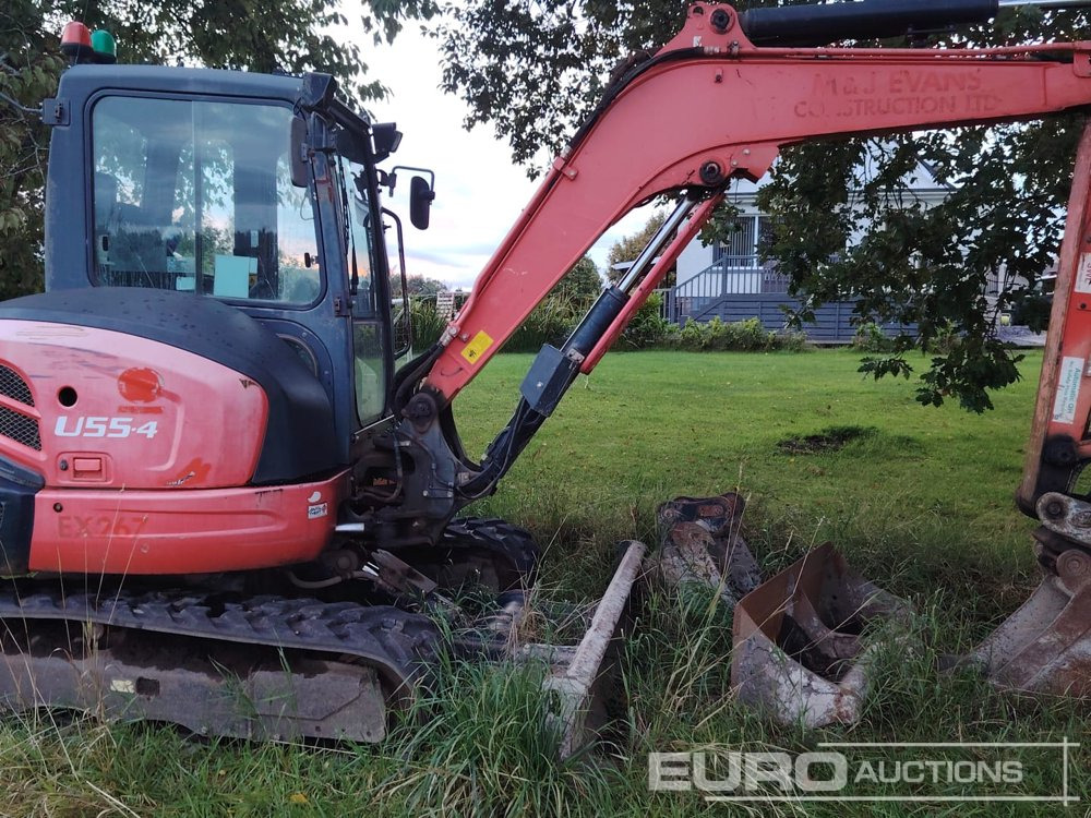 2017 Kubota U55-4 - Mini pelle: photos 2 2017 Kubota U55-4 - Mini pelle: photos 2
