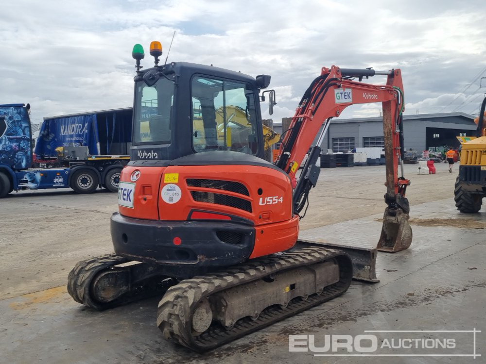 2017 Kubota U55-4 - Mini pelle: photos 5 2017 Kubota U55-4 - Mini pelle: photos 5
