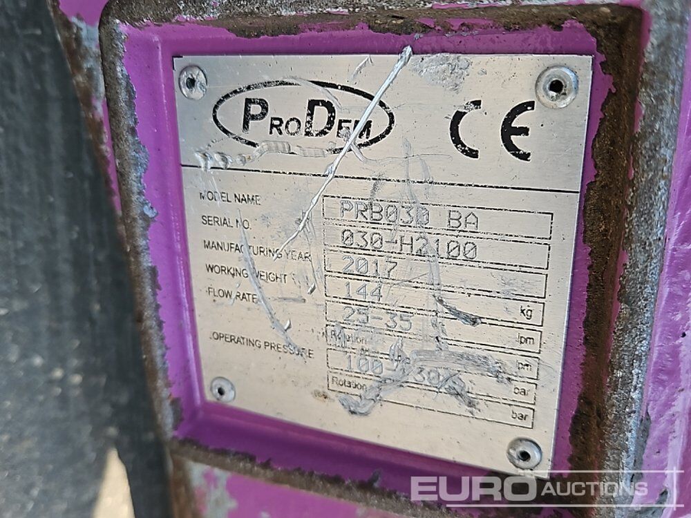 Marteau hydraulique 2017 Prodem PRB030BA: photos 17 Marteau hydraulique 2017 Prodem PRB030BA: photos 17