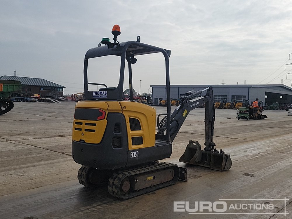 2017 Volvo EC15D - Mini pelle: photos 4 2017 Volvo EC15D - Mini pelle: photos 4