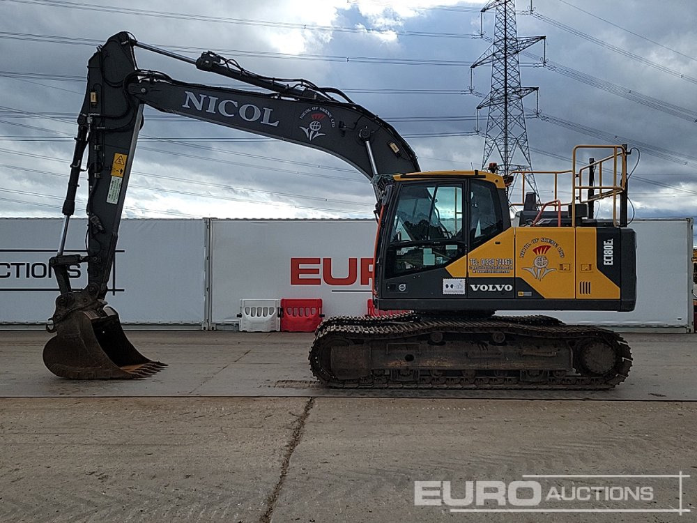 2017 Volvo EC180EL - Pelle sur chenille: photos 2 2017 Volvo EC180EL - Pelle sur chenille: photos 2