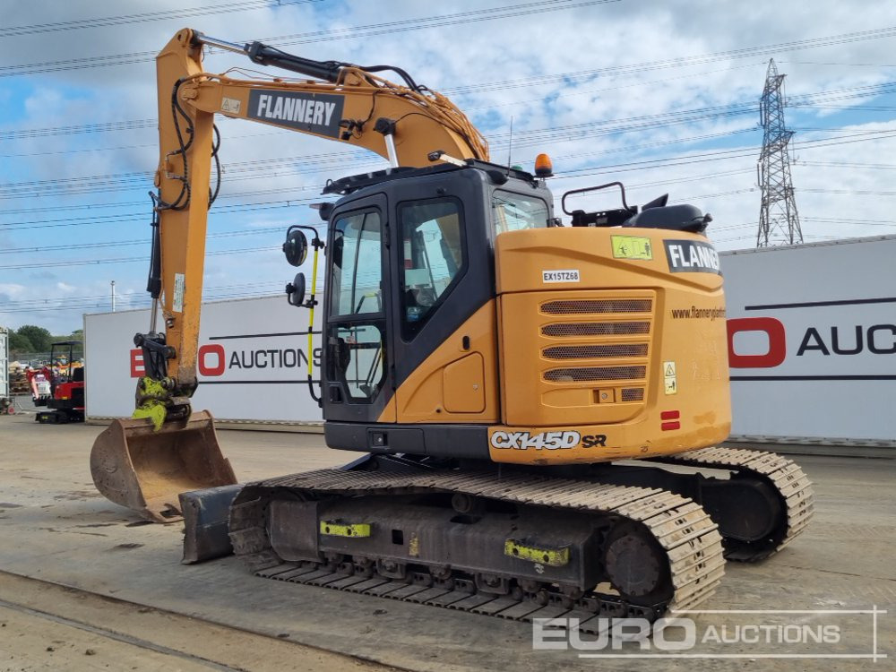 2018 Case CX145D SR - Pelle sur chenille: photos 3 2018 Case CX145D SR - Pelle sur chenille: photos 3