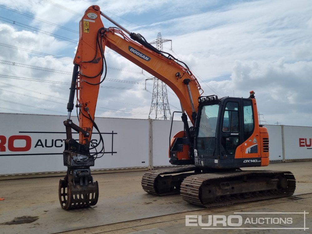 2018 Doosan DX140LCR-5 - Pelle sur chenille: photos 1 2018 Doosan DX140LCR-5 - Pelle sur chenille: photos 1