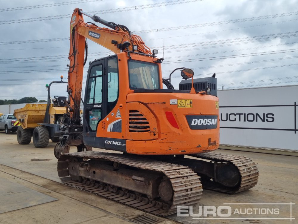 2018 Doosan DX140LCR-5 - Pelle sur chenille: photos 3 2018 Doosan DX140LCR-5 - Pelle sur chenille: photos 3