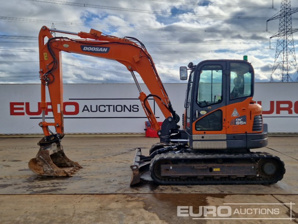 2018 Doosan DX85-3 - Mini pelle: photos 2 2018 Doosan DX85-3 - Mini pelle: photos 2