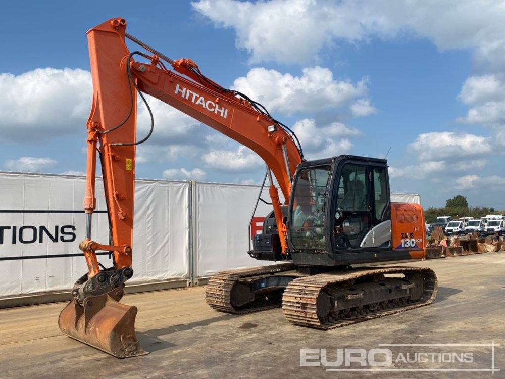 2018 Hitachi ZX130LCN-6 - Pelle sur chenille: photos 1 2018 Hitachi ZX130LCN-6 - Pelle sur chenille: photos 1