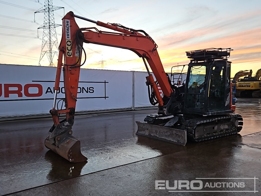 2018 Hitachi ZX85USB-5 - Mini pelle: photos 1 2018 Hitachi ZX85USB-5 - Mini pelle: photos 1