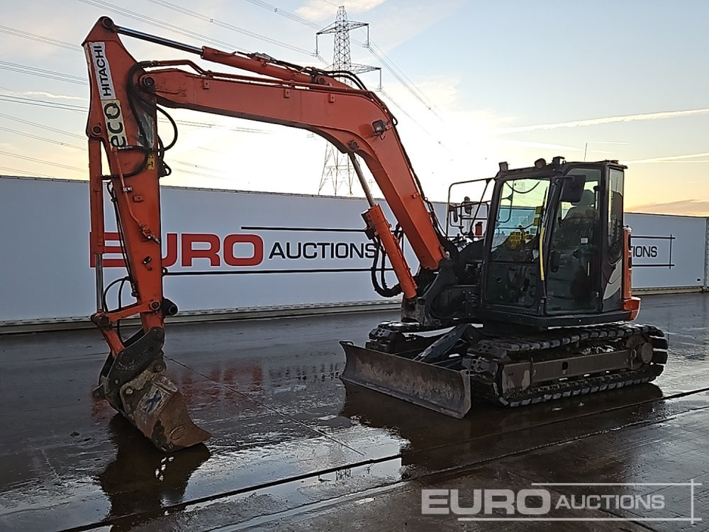 2018 Hitachi ZX85USB-5A - Mini pelle: photos 1 2018 Hitachi ZX85USB-5A - Mini pelle: photos 1